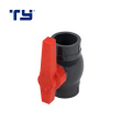 PVC-U ortagonal pvc plastic ball valves thread